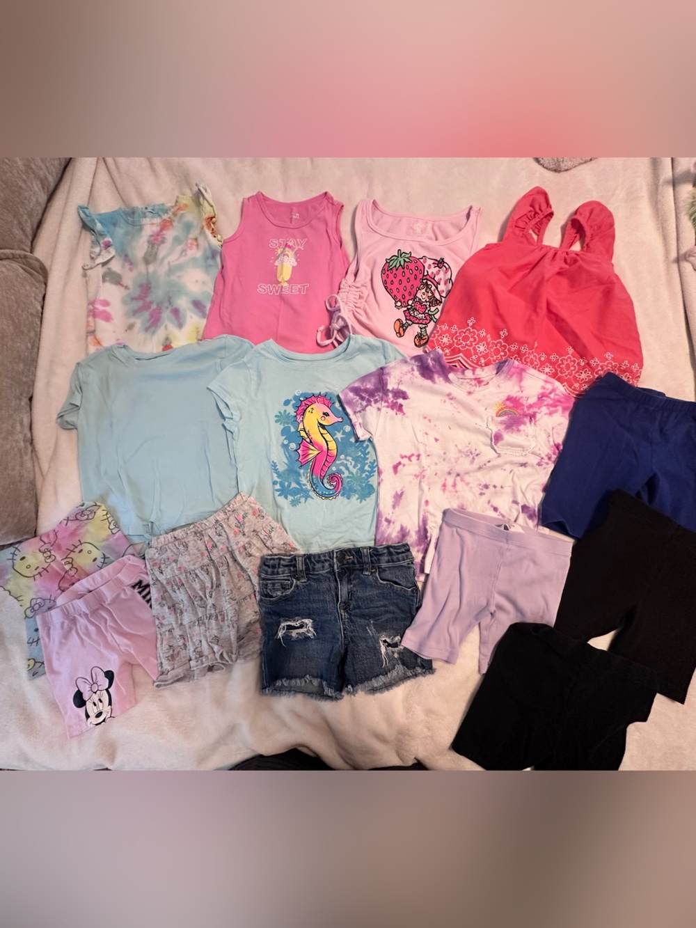 15 Piece a lot of Girls Summer Clothes Size 4/5
